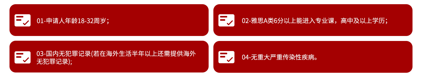 申请条件psd